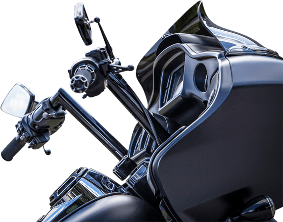 ROAD GLIDE LIMITED CLASSIC (2020 - 2022) juodas 12 colių vairas | KHROME WERKS