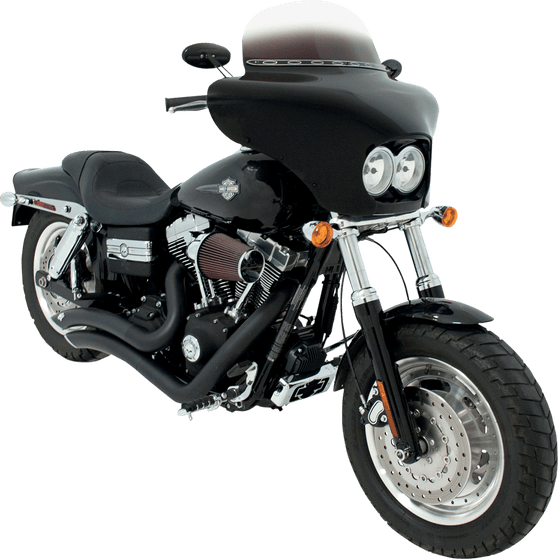 CVO FAT BOB (2009 - 2010) batwing aptakų keitimas | MEMPHIS SHADES HD