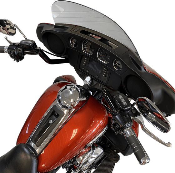 CVO STREET GLIDE (2021 - 2022) smailus viršutinis vairas - 11" - juodas | FAT BAGGERS INC.