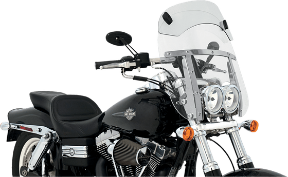 SOFTAIL BREAKOUT (2013 - 2017) padidinto sparno nailoninių spaustukų montavimo rinkinys | MEMPHIS SHADES METRIC