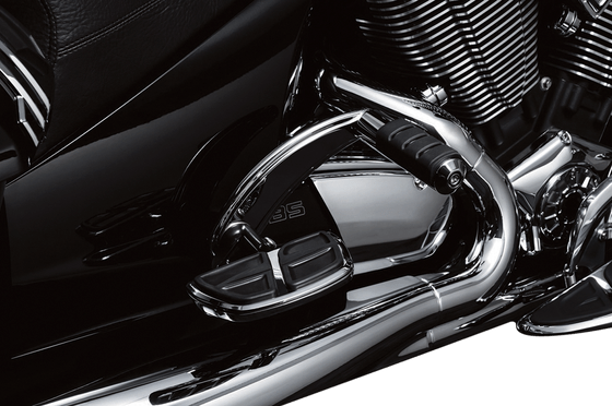 TRI GLIDE ULTRA CLASSIC/CVO (2020 - 2022) mini plokštelės su išoriniais tvirtinimo adapteriais - chromuotos | KURYAKYN