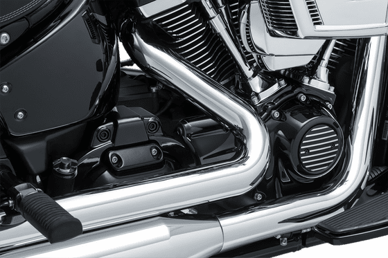 SOFTAIL SPORT GLIDE (2018 - 2022) juodas matuoklis 2018-2019 m. gatvės modeliams | KURYAKYN