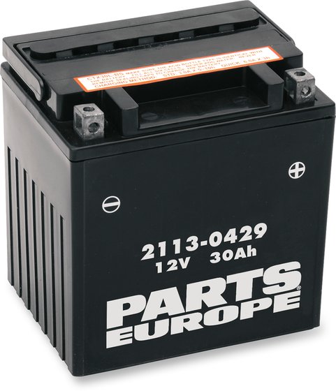 STREET GLIDE (2006 - 2022) yix30l-bs agm techninės priežiūros nereikalaujantis akumuliatorius | PARTS EUROPE BATTERIES