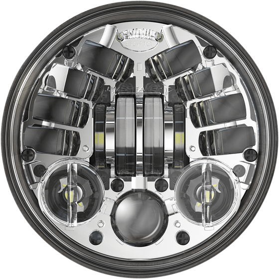 DYNA LOW RIDER (1993 - 2017) adaptive led headlight - chrome (5.75") | J.W. SPEAKER