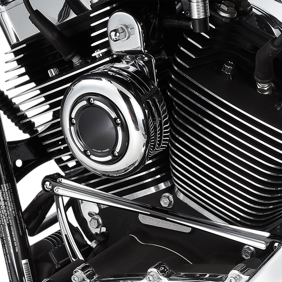 DYNA CONVERTIBLE (1994 - 2000) chrome horn cover | ARLEN NESS