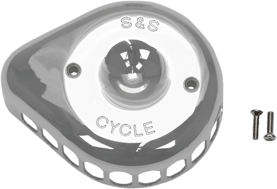 FREEWHEELER (2017 - 2022) mini tear drop chrome air cleaner cover | S&S CYCLE