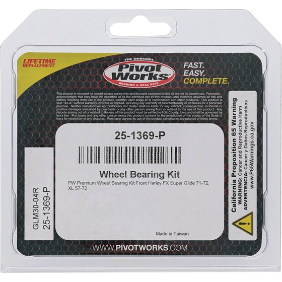 1000 SPORTSTER (1957 - 1972) wheel bearing kit front | All Balls