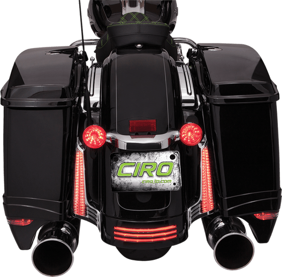 CVO ROAD GLIDE SCREAMIN EAGLE/ULTRA (2017 - 2020) chrome filler panel lights | CIRO