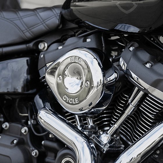 HERITAGE SOFTAIL CLASSIC (2018 - 2022) stealth air cleaner cover | S&S CYCLE