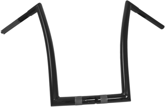 ROAD GLIDE CUSTOM (2015 - 2022) 17" gloss black ape hanger handlebar | TODD'S CYCLE