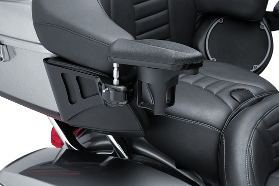 ULTRA CLASSIC ELECTA GLIDE (2014 - 2019) black passenger armrests for 2014+ harley davidson flh models | KURYAKYN