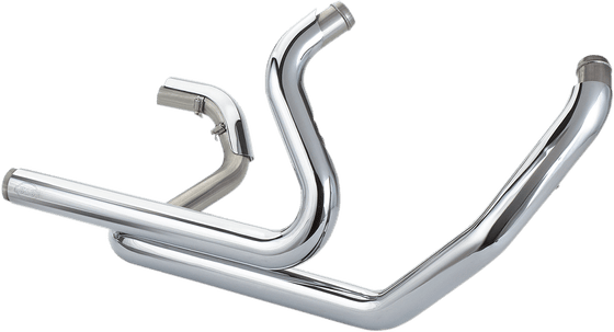 ELECTRA GLIDE ULTRA LIMITED LOW (2017 - 2022) chrome dual header system for milwaukee m8 (2017-2019) | S&S CYCLE