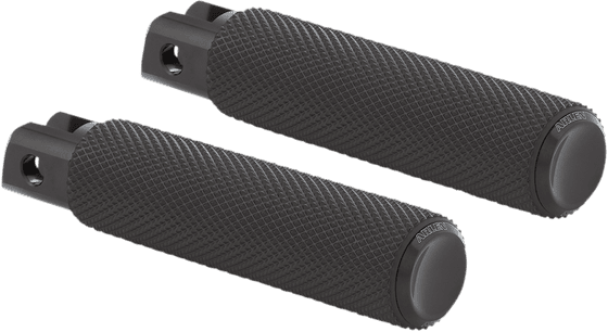 SOFTAIL LOW RIDER (2018 - 2022) knurled passenger footpeg with foldable design in black | ARLEN NESS