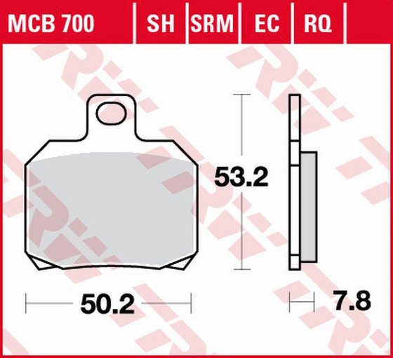 LIVEWIRE (2019 - 2022) sintered metal brake pads | TRW