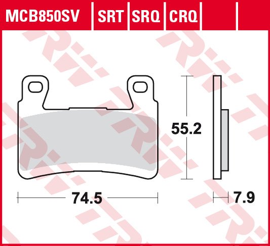 SOFTAIL LOW RIDER (2022 - 2022) sintered metal front brake pads | TRW